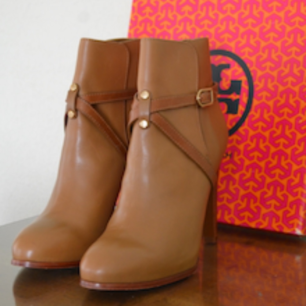 $425 Tory Burch Dorese High Heel Bootie Size 10.5 - Picture 3 of 7